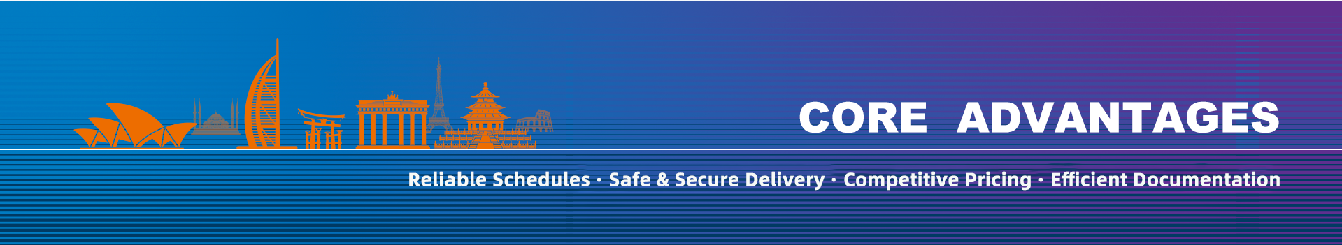 Core advantages hero